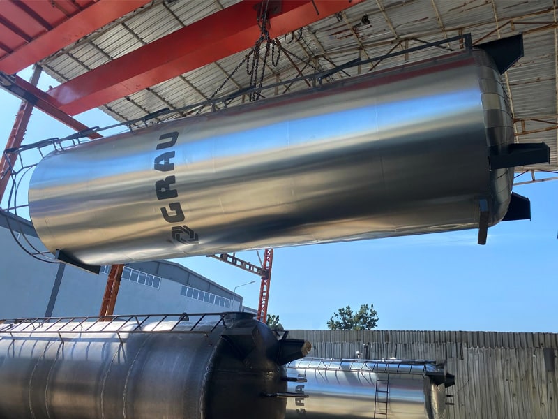 Four New Insulated 30 m³ Additive Tanks Despatched