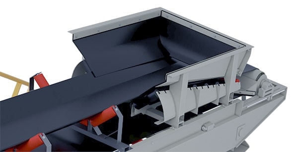 Прочный загрузочный желоб