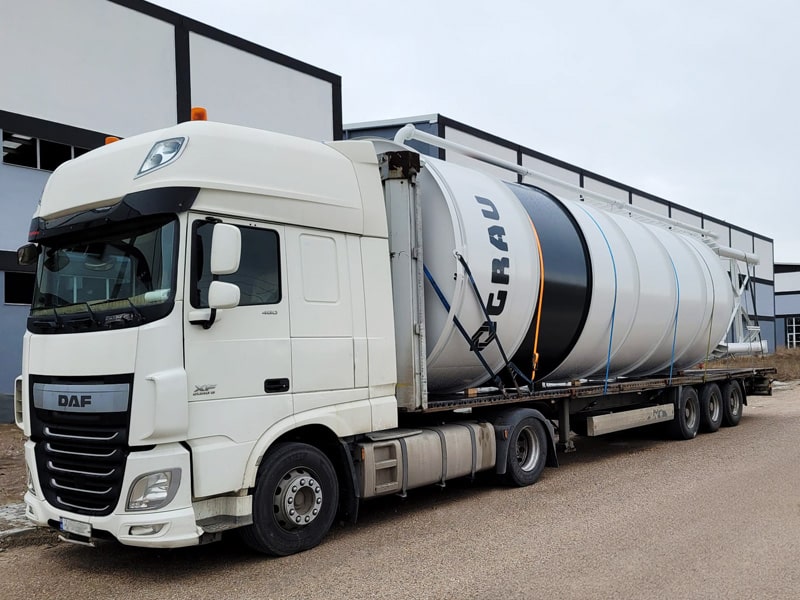 Сварные цементные силосы