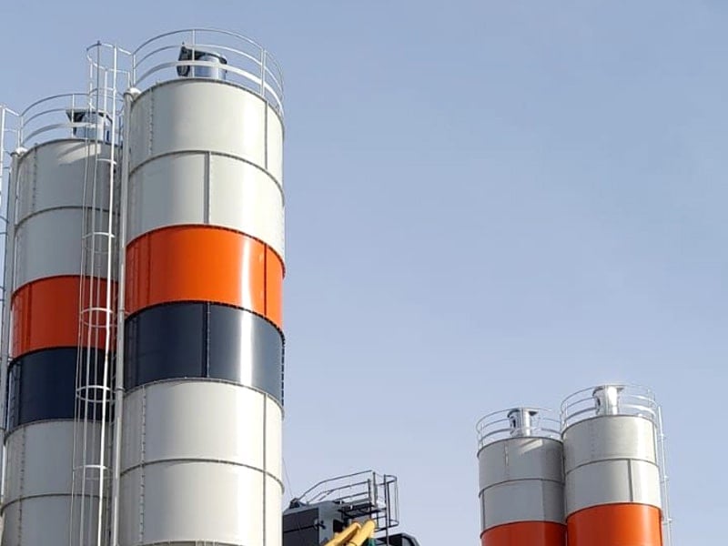 SILOS FOR CEMENT, LIMESTONE, BINDERS AND FILLERS