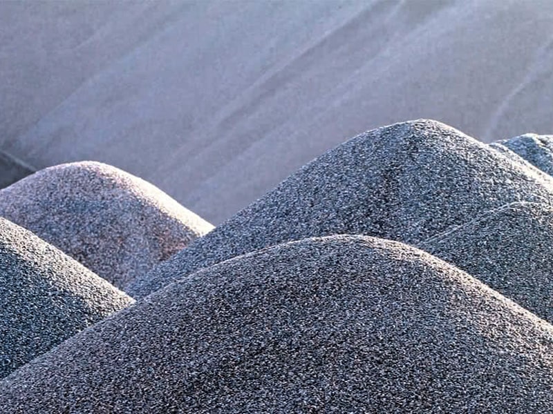 Crushed Aggregates Pile
