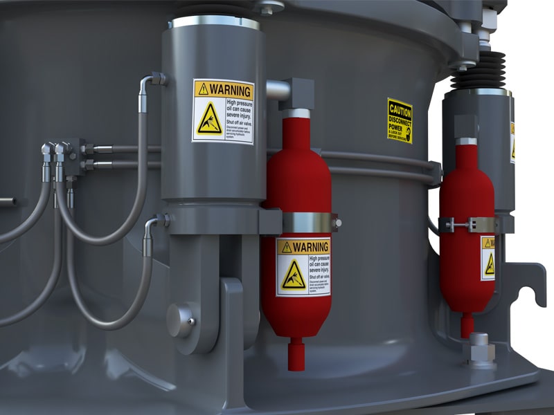 GRAU Cone Crusher Tramp Release System