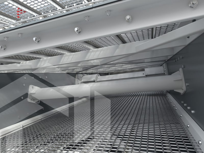 Adaptable aux médias de criblage modulaires