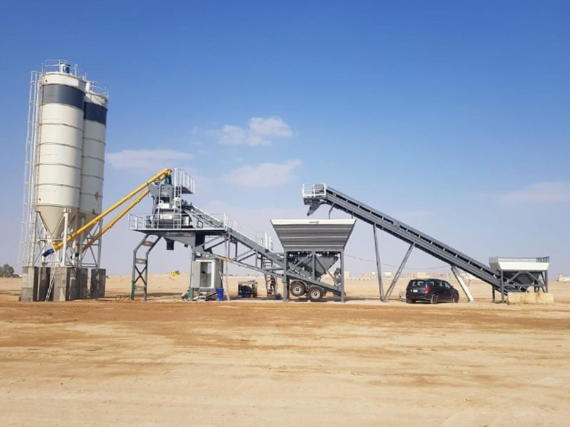 Otra planta de hormigón para un proyecto residencial en Iraq