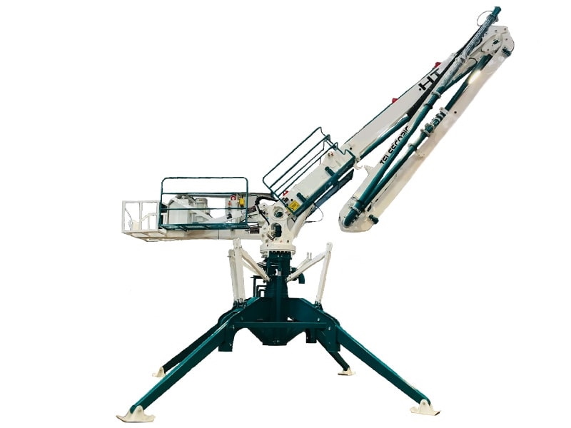 Телескопические стрелы для укладки бетона Spider