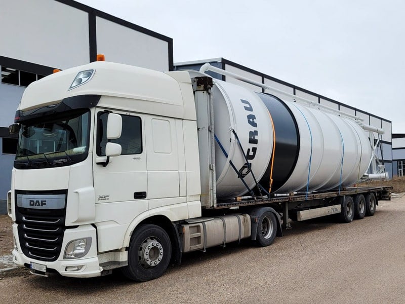 Silos for Cement, Limestone, Binders and Fillers